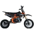 thumbnail image 7 of Complete 45mm/48mm Upside Down Front Fork Shock Absorber and Triple Clamp Handlebar Riser Set for Pit Dirt Bike, 7 of 7