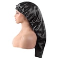 thumbnail image 1 of Gorro de dormir ajustable jinwen dos colores negro, 1 of 3