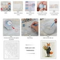 thumbnail image 3 of Paint By Numbers Kit for Adults Beginner - DIY Fox Suit Flowers Spectacles Character Canvas Painting Kits for Adults, Frameless Paint By Number for Adults for Home Wall Decor 16x20 Inch, 3 of 7