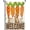 26-carrot, variant on Fall Thanksgiving Turkey Garden Flag 12x18 Inch, Double Sided Bless Harvest Holiday Burlap Yard Flag for Outdoor Decoration