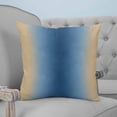 thumbnail image 4 of Navy Blue Khaki Ombre 24x24 Pillow Covers Set of 2, Modern Abstract Art Gradient Throw Pillow Covers Decorative Couch Cushion Case, Microfiber Square Pillowcases for Bedroom Car Living Room, 4 of 7