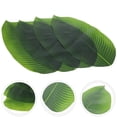 thumbnail image 2 of 4pcs Artificial Banana Leaves Faux Leaves Party Decorative Leaves, 2 of 9