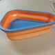 thumbnail image 5 of Caja de pizza de silicona Caja de pizza triangular plegable reutilizable con lonchera Lonchera calentable, 5 of 5