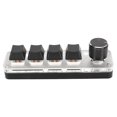 thumbnail image 1 of Gaming Keypad,Mini Keypad 4 Keys Key Keypad Mini Mechanical Keypad Built for Professionals, 1 of 9