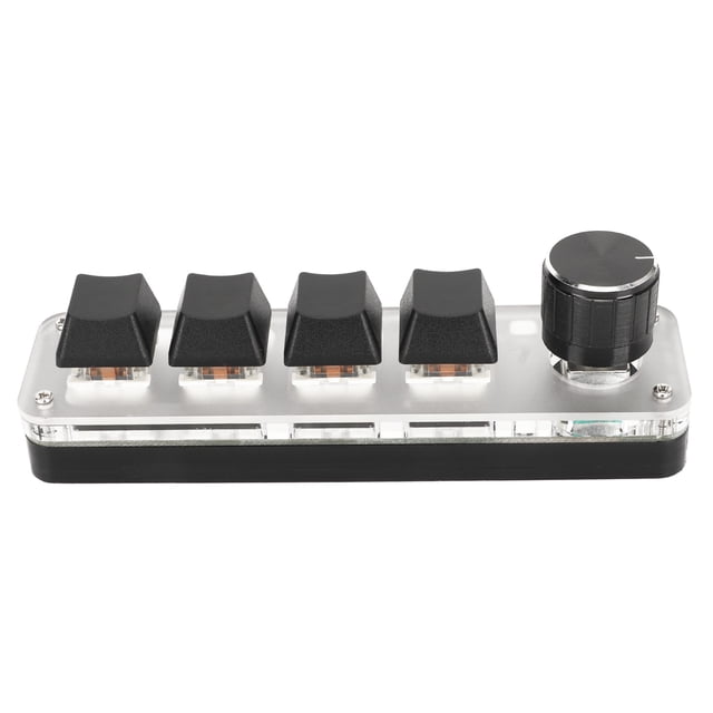Gaming Keypad,Mini Keypad 4 Keys Key Keypad Mini Mechanical Keypad Built for Professionals
