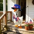 thumbnail image 6 of GFHFHITJ Independence Day Goose Clothes, 4th of July Clothes Fits 23" Geese | Red White And Blue Themed Gooses Accessories for Outdoor Garden Party Lawn Patio Garden Decoration, 6 of 6