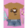 thumbnail image 3 of Halloween Girl Trick Or Treak T-Shirt Juniors -Image by Shutterstock,  x-Small, 3 of 4