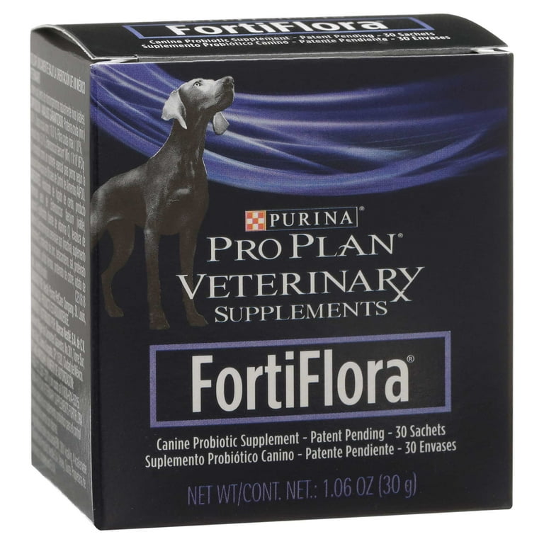 Purina Pro Plan Veterinary Supplements FortiFlora Dog Probiotic Supplement,  Canine Nutritional Supplement - (72) 30 ct. Boxes : Pet Probiotic  Nutritional Supplements : Pet Supplies 