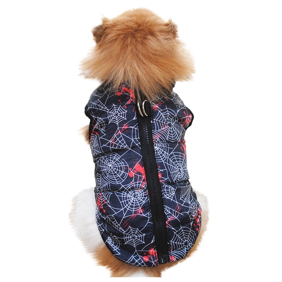kladzum Warm Dog Coat, Winter Dog Clothes, Dog Padded Jacket with Traction Buckle In Winter Convenient Travel, Pet Jacket Dog Vests Pet Apparel