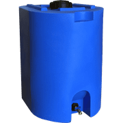 WaterPrepared 55 Gallon Capacity HDPE Emergency Water Storage Tank