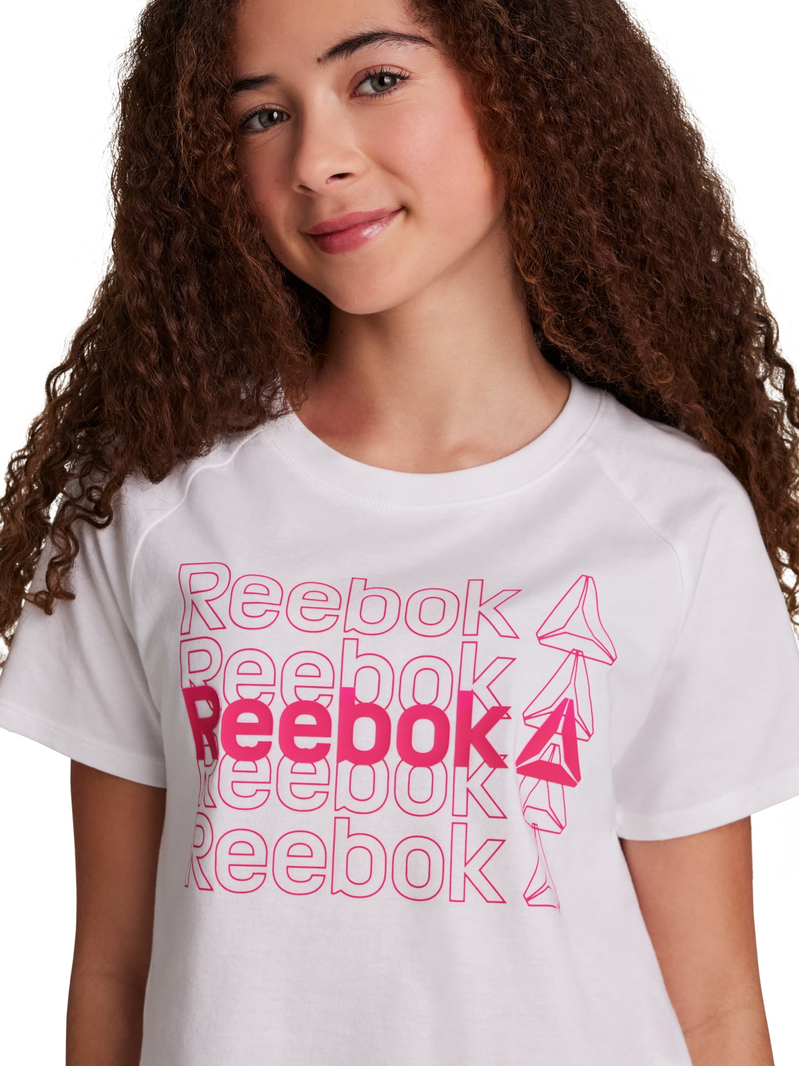 Reebok Girl's Graphic T-Shirt & Skort, 2-Piece Set, Sizes 4-18