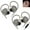 without mic+with mic, variant on Sugarty Wired In Ear Headphones Sport Noise Cancelling HiFi Stereo Monitor Headset with Detachable Cables (without mic)