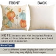 thumbnail image 6 of Fall Pillow Covers 20x20 Inch Set of 2,Pumpkin Pillows Decorative Throw Pillows,Autumn Outdoor Pillow Cases,Thanksgiving Cushion Covers,Fall Decorations for Home Orange(2319-20), 6 of 6