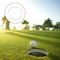 thumbnail image 3 of KAKOWELY Plastic Putting Green Hole Cup Rings Putting Cup Rings Golfs Training Accessories Equipment,4.33"X4.33"X0.79", 3 of 4