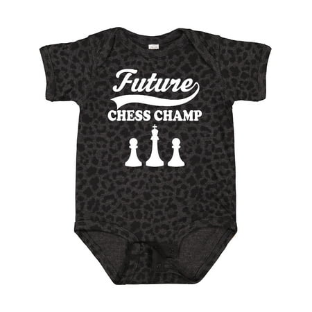 

Inktastic Future Chess Champ Game Champion Gift Baby Boy or Baby Girl Bodysuit