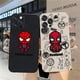 thumbnail image 5 of Case For iPhone 14 13 12 11 Pro XS Max Mini X XR 7 8 6 6S Plus Colour Simple Liquid Silicone Case Marvel's Spider-Man Deadpool, 5 of 5