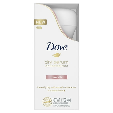 Dove Dry Serum Antiperspirant Deodorant Rose Silk 1.7oz