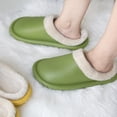 thumbnail image 6 of Slippers for Women and Men House Shoes Indoor Outdoor, Green Size W4.5-5.5 M3-4, 6 of 7