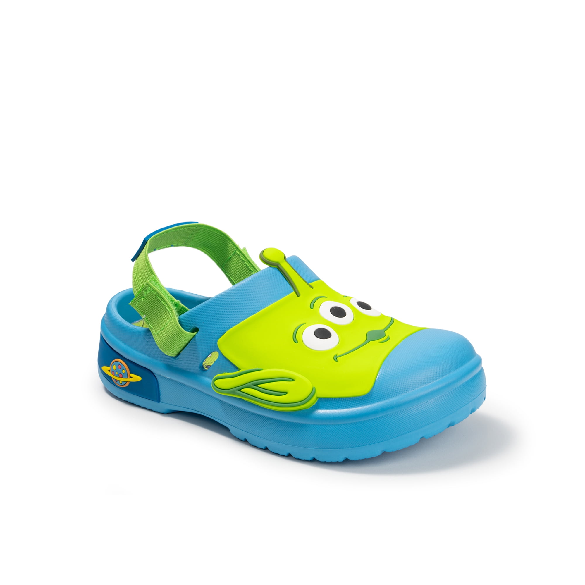 Toy Story Aliens Toddler and Little Kid Adjustable Strap Clogs