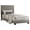 taupe3, variant on XIZE Taupe Upholstered Full Panel Bed with Sturdy Frame, Modern Platform Bed for Bedroom
