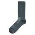 thumbnail image 4 of Wrangler Wool Blend Work Socks for Men, Size 6-12, Charcoal, 6 Pairs, 4 of 5
