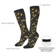 thumbnail image 4 of Fotbe Bee Calcetas Divertidas Estampadas para Hombre y Mujer, Calcetas de Algodón hasta la Rodilla para Caminar, Correr, Enfermería y Embarazo, 4 of 6