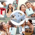 thumbnail image 5 of Wearable Blanket,Pug and Footprints Hooded Wearable Flannel Blanket for Adults & Teens,Winter Poncho Shawl Wrap Cape Cozy Anti-Pill,50"x60", 5 of 5
