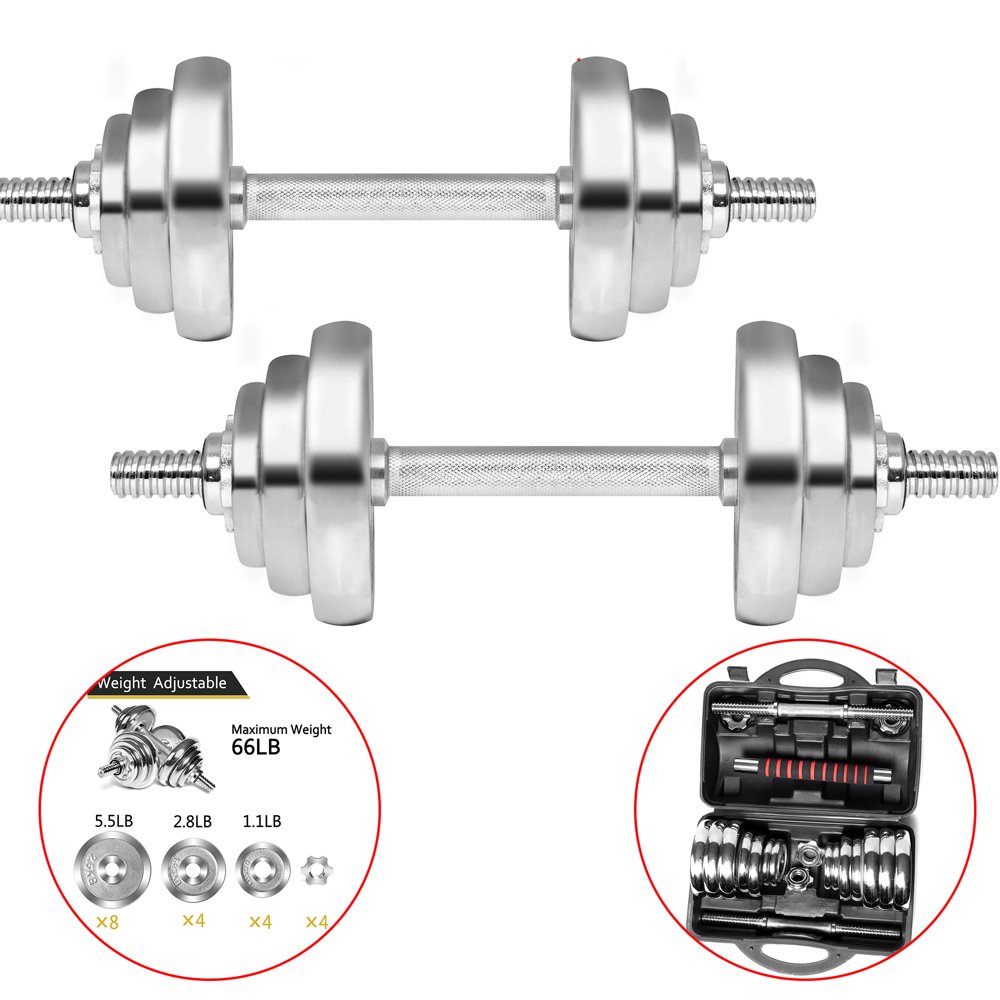 Weight Set Dumbell Bars Adjustable Dumbbell Weights Bar Set Arm