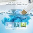 thumbnail image 4 of Disposable with 48 Refill Heads and Holder– Includes Storage Caddy&Toilet Bowl Wand, Wall-Mount Scrubbing Bathroom Cleaning Kit (1 Wand+48 Refills), 4 of 4