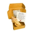 thumbnail image 3 of Pequeño oso de peluche con tarjeta inspiradora Lindo animal de peluche suave y tierno Marrón, 3 of 9