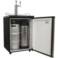 Edgestar Kc3000twin 24" Wide Freestanding Double Tap Kegerator