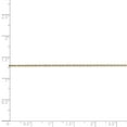thumbnail image 4 of 10k Rose Gold .5mm Cable Rope Chain Necklace Pendant Charm, 4 of 8