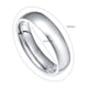 thumbnail image 2 of Anillo de acero inoxidable para hombres y mujeres, Anillo de banda de moda simple, Anillo elegante y versátil para parejas, Joyería de acero que no se desvanece, Diseño de ajuste cómodo, Acabado, 2 of 7