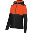 thumbnail image 4 of Holloway Sportswear L Womens SeriesX Jacket Black/Orange 229728, 4 of 7