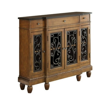 Vidi Console Table | Oak Brown Finish main image 1