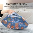 thumbnail image 5 of Ryvnso Satin Pillowcase Capybara Christmas Ball Pattern Pillow Cases Standard Size 30x20in, 5 of 6