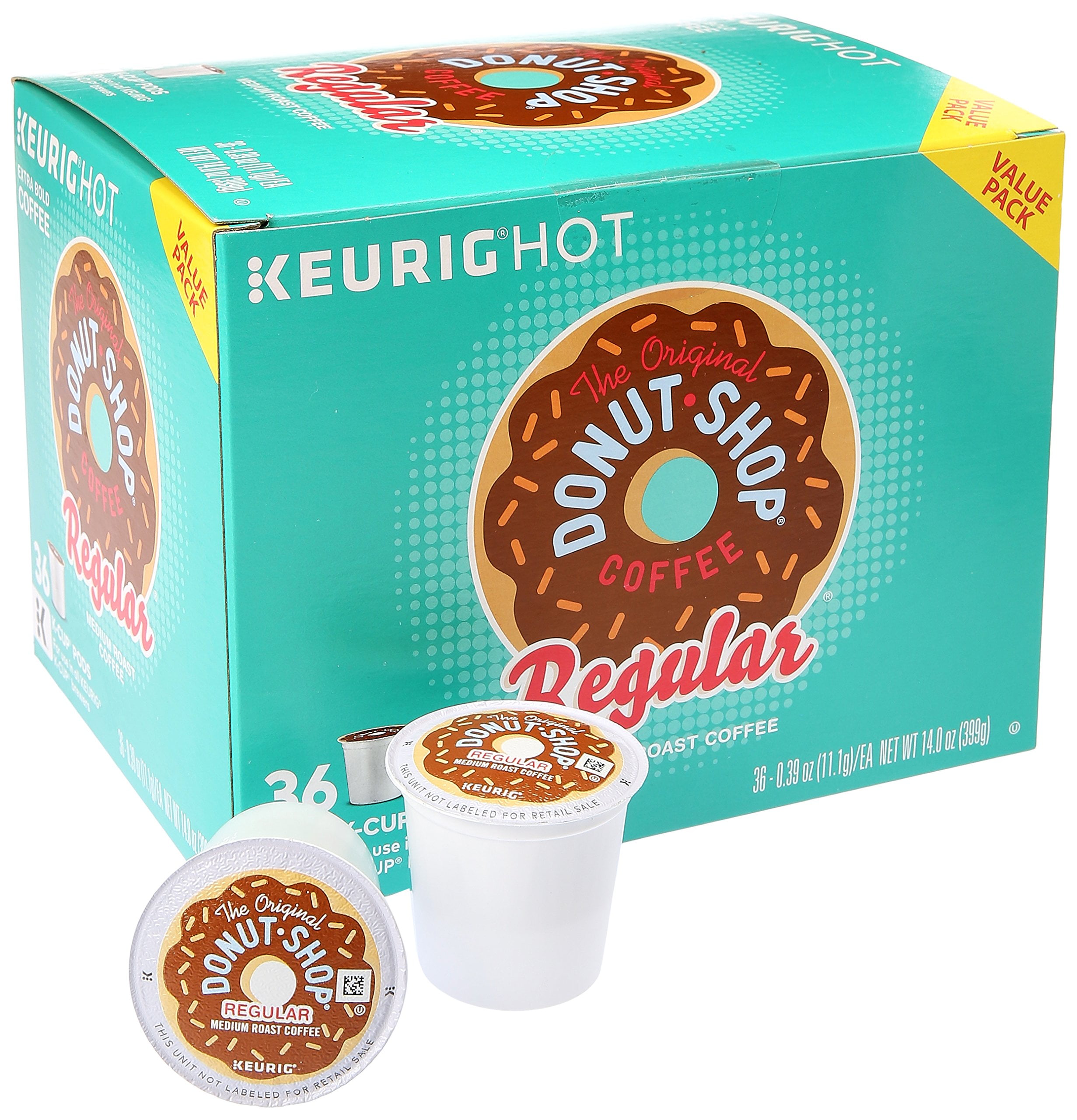 Donut Shop Keurig Regular K-Cup Coffee, 36 Ct.