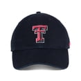thumbnail image 2 of Men's '47 Black Texas Tech Red Raiders Clean Up Adjustable Hat, 2 of 4