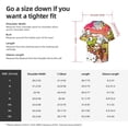 thumbnail image 7 of Sigee Sanrio Aq for Men's Casual Short Sleeve Button Down Shirts Men's Shirts Summer Large, 7 of 7