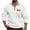 White, variant on Mens Shirts Mens Canadian Flag Graphic Pullover Fall Shirt Long Sleeve Quarter Zip Sweatshirt Men Fashion Patriotic Print Tops