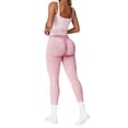 thumbnail image 2 of 3D Cellulite Leggings for Women High Waisted Leggings Tummy Shaping Pants Resistance Band Leggings Booty Butt Lifting Leggings Anti Cellulite Leggings Skin-Friendly Lightweight Slim Fit Pants Pink M, 2 of 7
