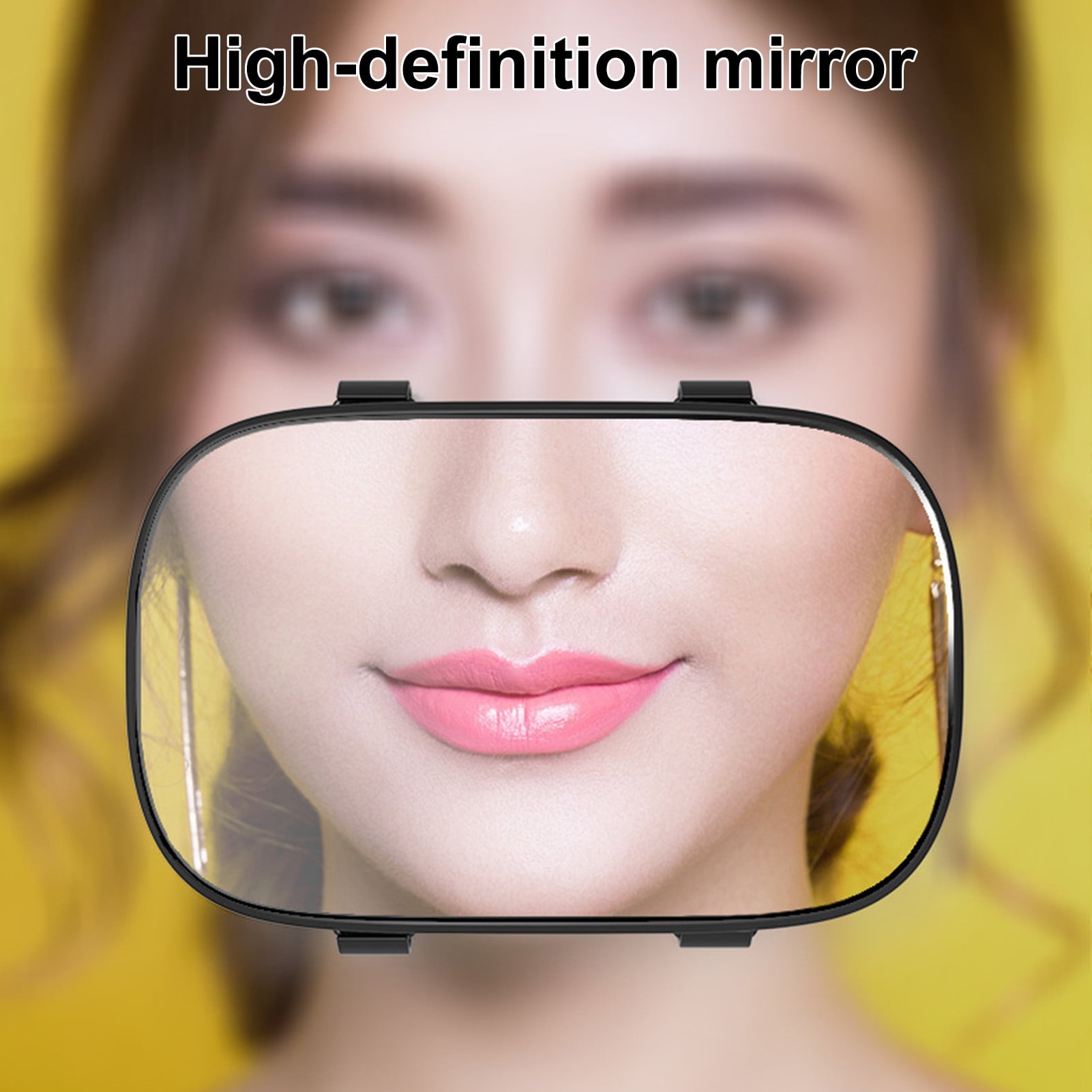 Aibecy Sun Visor Mirror, Car Visor Vanity Mirror with Straps Universal