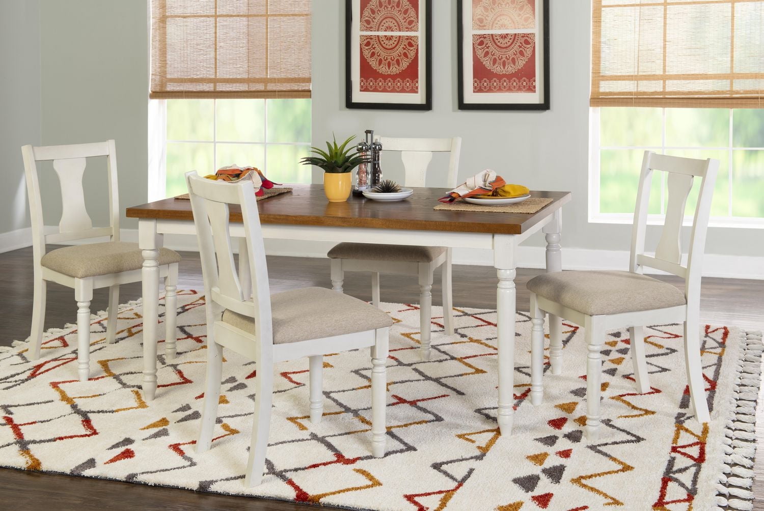 Table à Manger Weston, Marron