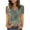 Army Green, variant on Uaswgudfs ​V-Neck Short Sleeve Women's Blouse: Floral Abstract Pattern & Breathable Fabric for Trendy Summer TopsBlackL