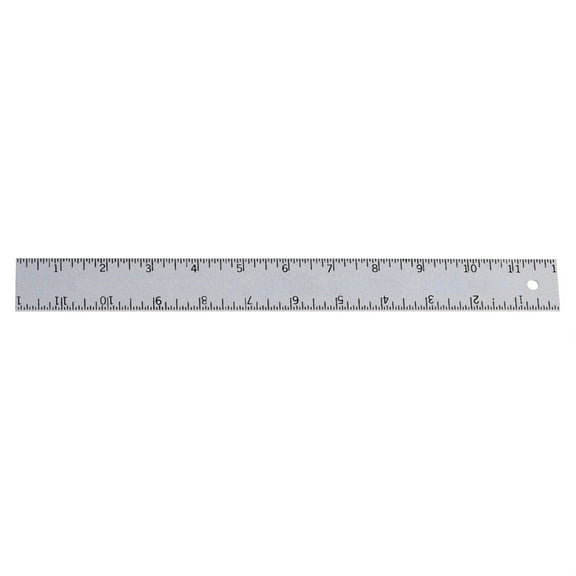 10187 Ruler Aluminum 18"