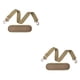 thumbnail image 4 of Jumpingount Reemplazo de la correa de hombro ajustable Almohadilla acolchada extraíble Accesorio duradero Marrón 2piezas Marrón, 4 of 6