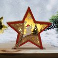 thumbnail image 5 of onlyliua ¡ Artículos En Liquidación! Nuevos Adorning Madera Decoraciones Papá Noel Muñeco de Nieve, 5 of 5