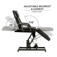 thumbnail image 5 of BarberPub Power Reclining Massage Table, Adjustable Massage Bed, Faux Leather, 5 of 9