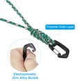 thumbnail image 4 of Uxcell Badge Lanyard 8.6 Inch, Necklace Keychain Cord Metal Clasp Hook Ring Strap for Keys, Camo Green, 4 of 5