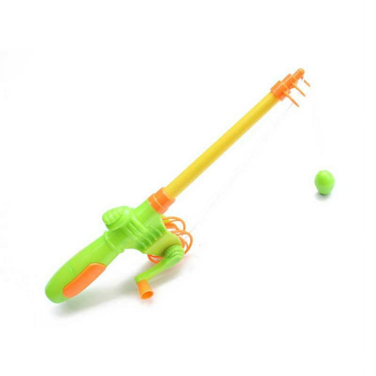 6PCS Children's Magnetic Fishing Toy Plastic Fish Outdoor Indoor Fun Game  Baby Bath With Fishing Rod Toys 